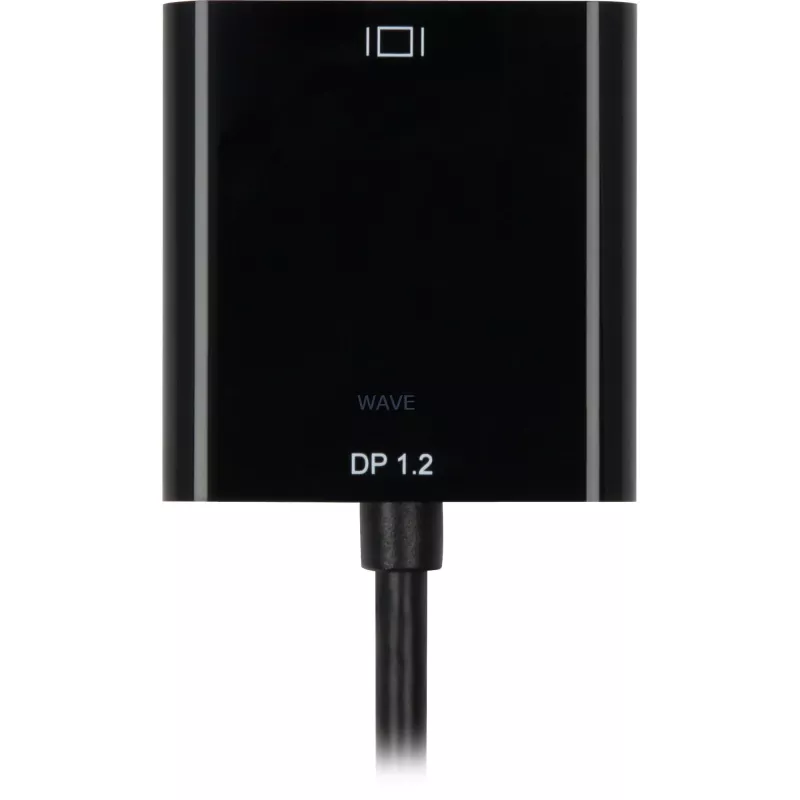 Convertidor DisplayPort 1.2 > DVI24+1, cable negro, 15 cm
