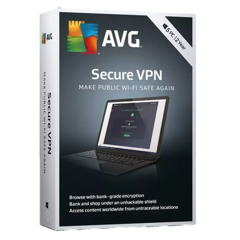 AVG Secure VPN | 10 dispositivos | 2 años