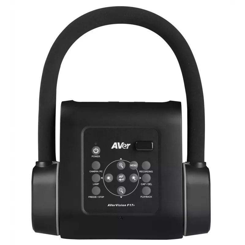 AVer F17+ Visualizador de documentos Negro 25,4 / 3,06 mm (1/3,06) CMOS USB 3.2 Gen 1 (3.1 Gen 1)