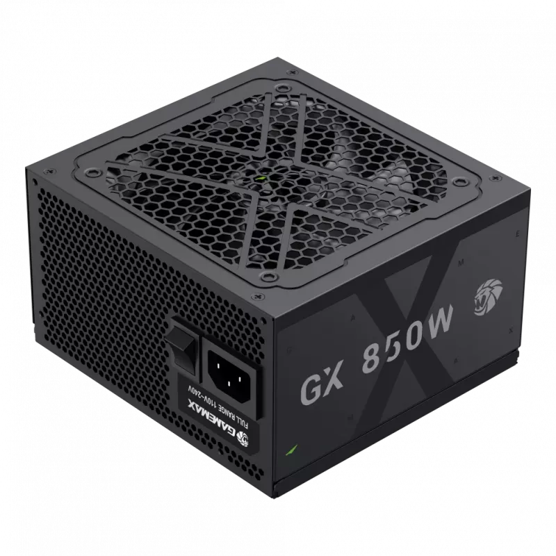 Gamemax fuente de alimentación, 80 PLUS, Gold | GX 850GF | 850 W