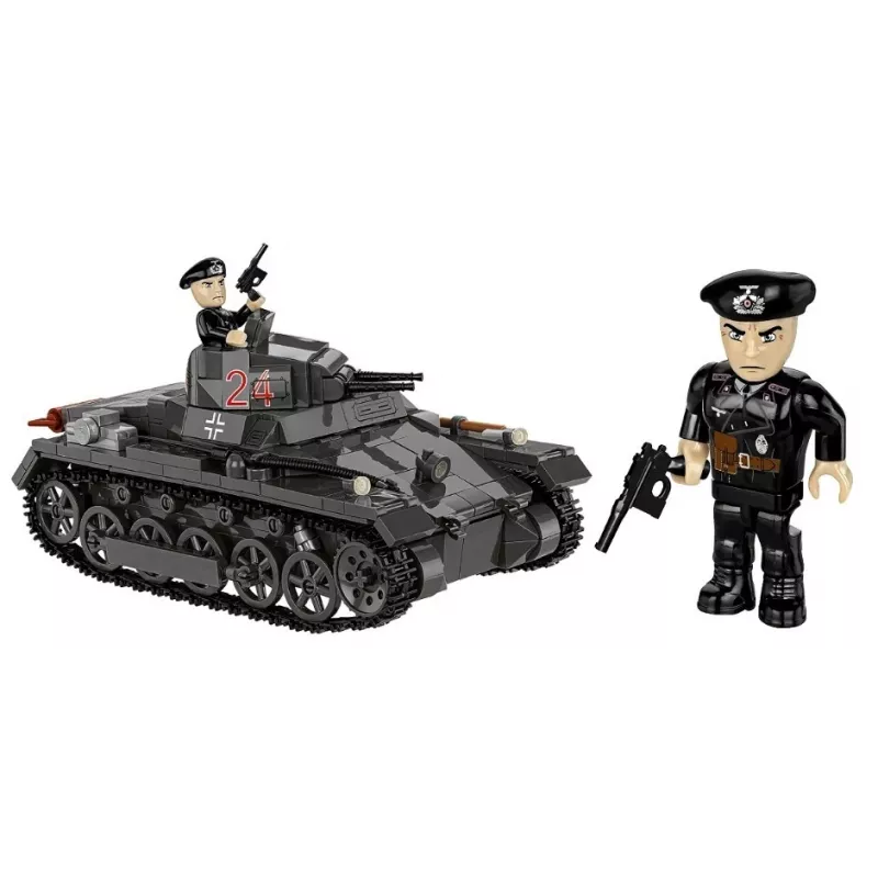Set de construcción Cobi Panzer I Ausf. B – 654 piezas, maqueta detallada