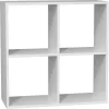 Estantería para salón Topeshop MALAX 2X2 BIEL