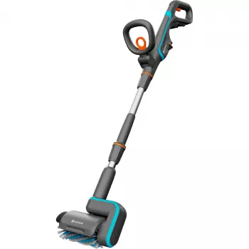 Limpiador múltiple a batería AquaBrush Patio 18V P4A solo, limpiador de suelos duros gris/turquesa, sin batería ni cargador, POWER FOR ALL ALLIANCE
