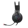 Esperanza EGH5000 Aviator auriculares gaming con micrófono, sonido envolvente virtual 5.1, USB 2.0, 32 Ω, control de volumen, negros