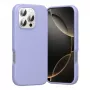 Funda MagSafe Vention KUHV0-40 para iPhone 16 Pro Max, lila, compatible con MagSafe, carga inalámbrica compatible
