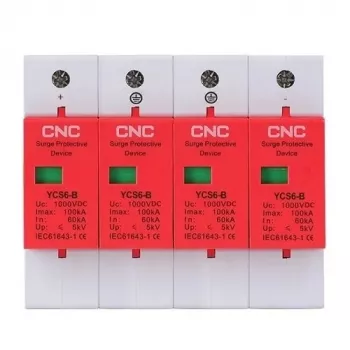 Protector contra sobretensiones HiSmart NV821754 4 polos 1000 VDC