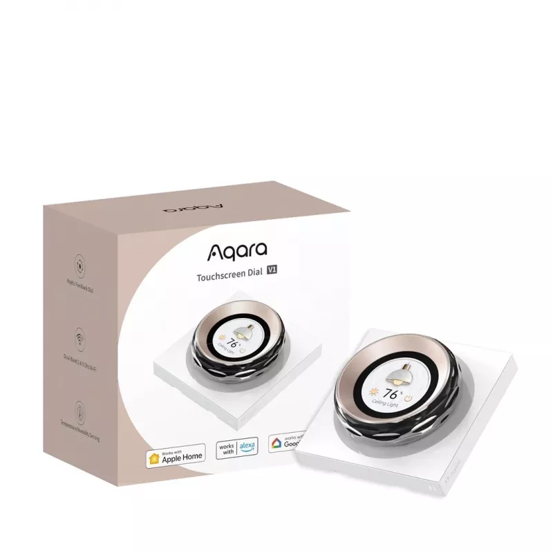 AQARA Touchscreen Dial V1 (DS-K01D) - Mando giratorio con pantalla