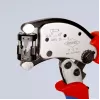 KNIPEX Twistor T alicate de crimpar autoajustable, alicate de crimpar para terminales