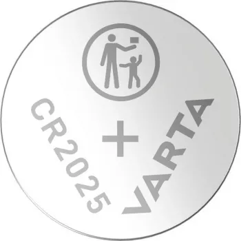Varta Professional Electronics CR2025 (6025) - pila de botón de litio, 3 V (49611)