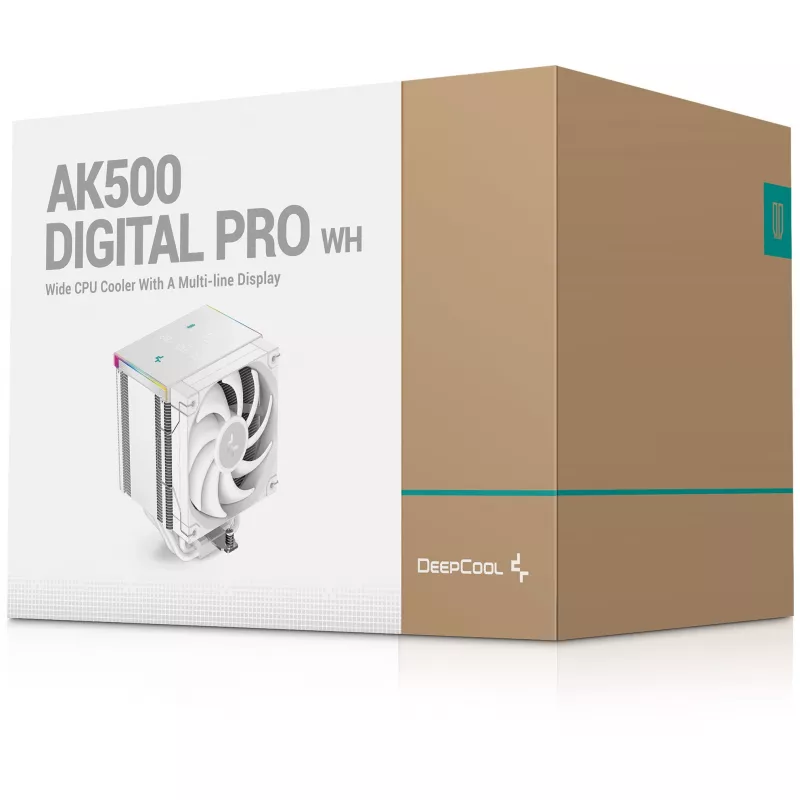 Refrigeración DeepCool AK500 DIGITAL PRO WH (R-AK500-WHAPMN-G)