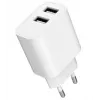 Cargador Gembird TA-UC-2A12-01 Indoor AC 2.4A 2 USB blanco