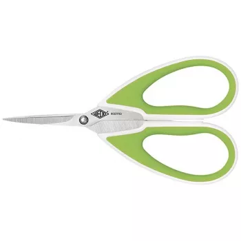Tijeras WEDO 975 4060 corte recto verde blanco 215 mm