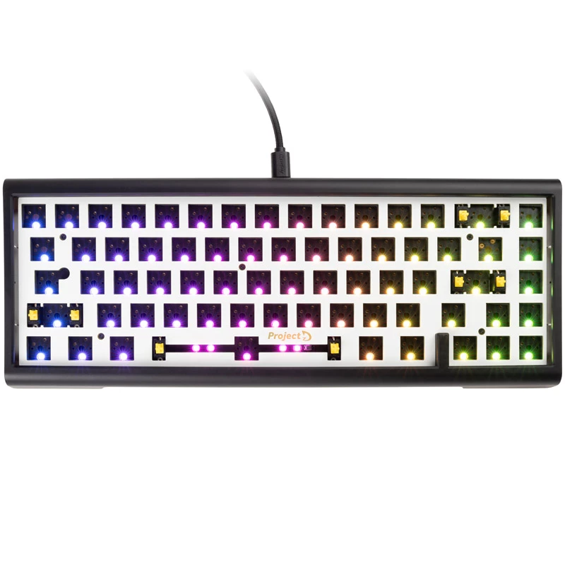 Teclado Ducky Tinker65 Gaming USB US English Negro