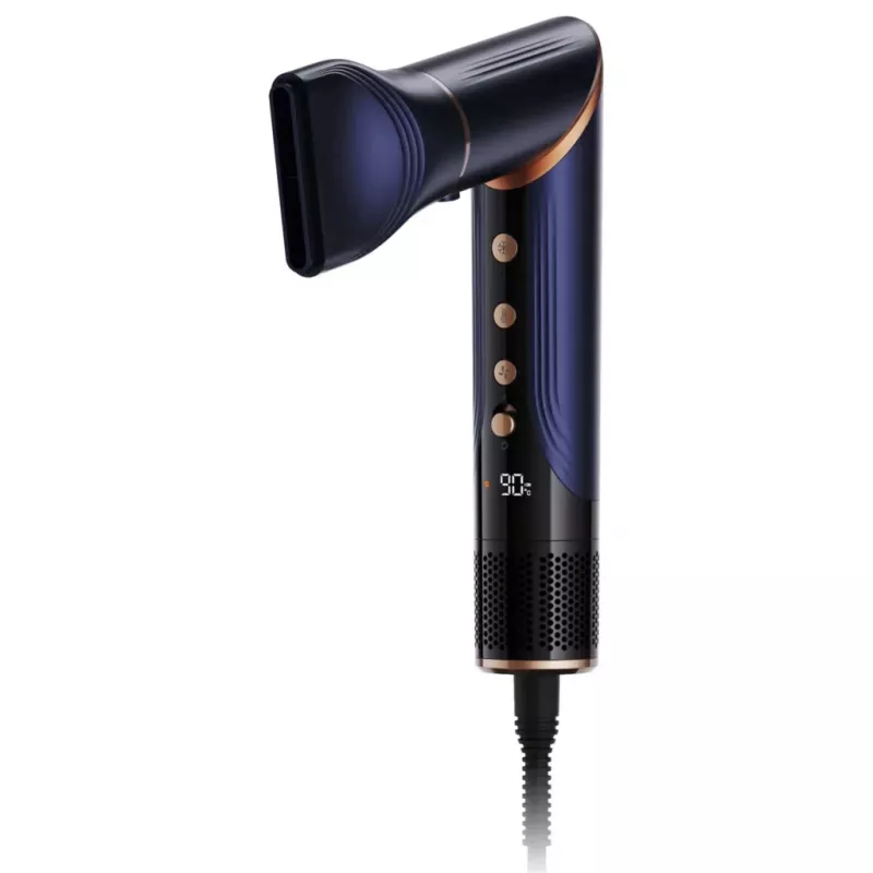 Secador de pelo y rizador multistyler Lovio LVHS001BL con función combinada de aire caliente y estilismo