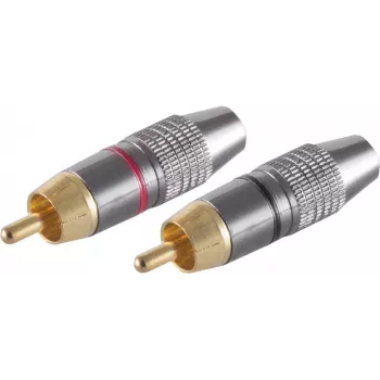shiverpeaks BS52024-SET conector de cable RCA gris (BS52024-SET)
