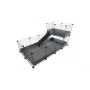 C&C Modular Cage C&C 4x2 con Loft 2x1 y rampa gris – jaula modular c&c para pequeños animales para cobayas, 145×75×75 cm, 10 kg