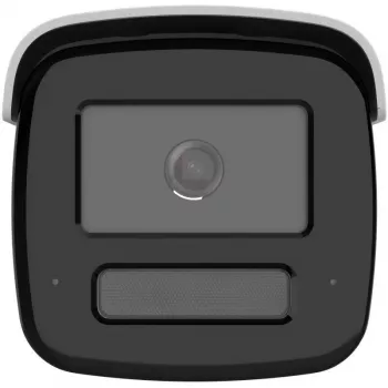 Cámara de vigilancia IP Hikvision Pro Series ColorVu 8 MP Smart Hybrid Light bullet fija DS-2CD2T87G3-LIS2UY/SL 2,8 mm, 108,8° H, 30 fps, blanca