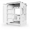 Caja de PC Midi Tower NZXT H9 Flow RGB+ — Blanco, compatible con ATX/EATX/Micro-ITX, cristal templado, 3x140 mm frontal + 1x120 mm trasero ventiladores