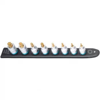 Juego de puntas Torx Hazet 992T-SR/8 — 8 piezas Torx cortas T20–T60