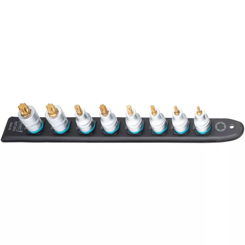 Hazet SmartRail 992T-SR/8 juego de llaves de vaso Torx de 1/2