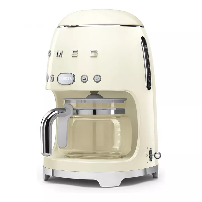 Cafetera Smeg 50's Style DCF02CREU 1,25 litros crema