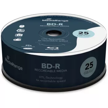 BD-R virgen MediaRange MR514 25 GB 25 uds.