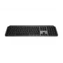 Logitech MX Keys S for Mac Teclado Oficina RF Wireless + Bluetooth QWERTZ Alemán Aluminio Blanco