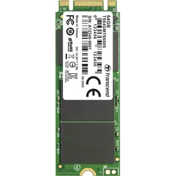 Transcend MTS600S - SSD - 64 GB - interna - M.2 2260 - SATA 6Gb/s