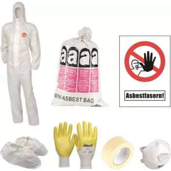 Set de pegatinas de advertencia cimco Asbest Tages-Set easy L 15 uds., modelo 145080