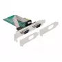 DeLOCK 89555 tarjeta adaptadora PCIe serie - 2 x RS-232