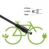 Cargador rápido Qoltec para patinete eléctrico y e-bike de 36V | 42V | 2A | 5,5*2,5 | impermeable + cable de alimentación