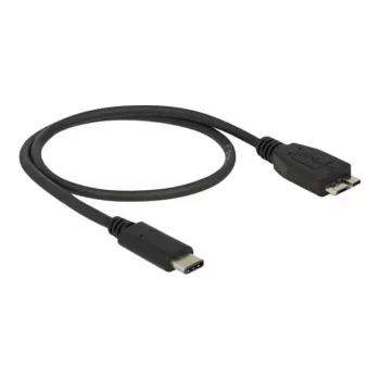 Cable USB DeLOCK 0,5 m USB3.1 C - MicroUSB3.1 B