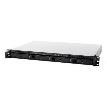 Synology RackStation RS422+ Servidor NAS/almacenamiento en rack (1U) Ryzen Embedded R1600 2 GB DDR4 DSM Negro