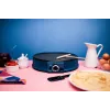 Crepera JATA JECR1000 1200 W negra azul 30 cm
