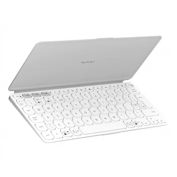 Logitech Keys-To-Go 2 Teclado Universal Bluetooth QWERTY US International Blanco