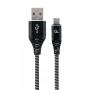Gembird CC-USB2B-AMCM-2M-BW Cable USB USB 2.0 USB A USB C negro, blanco
