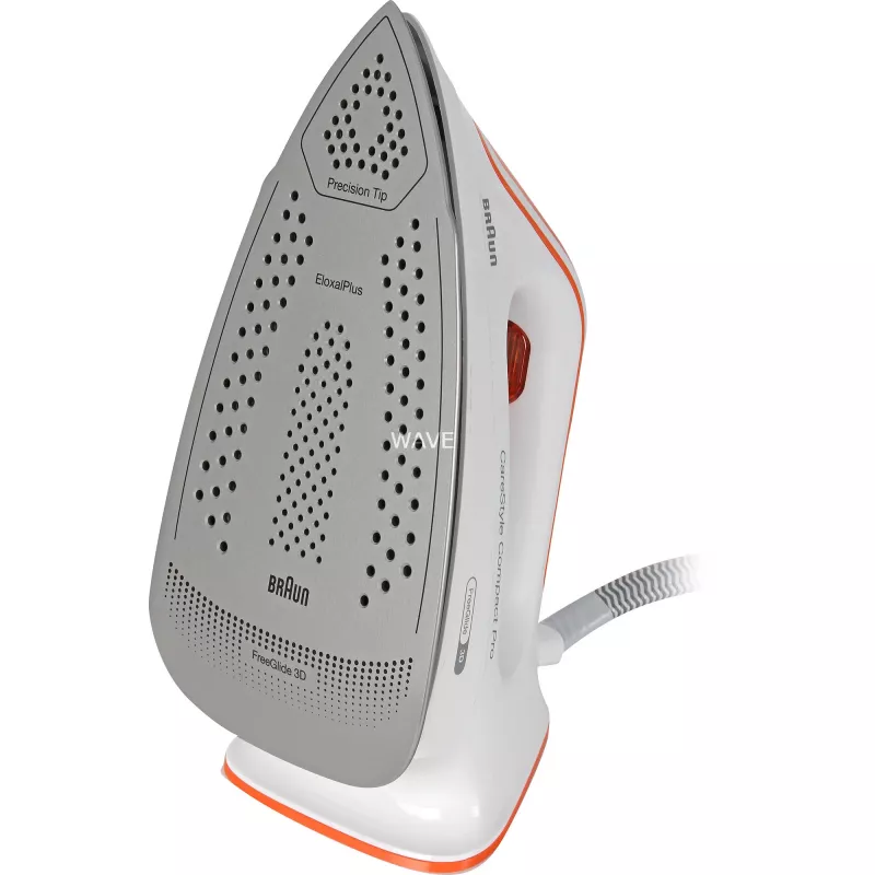 Braun CareStyle Compact Pro IS2561WH 2400 W 1,5 L suela EloxalPlus naranja, blanco