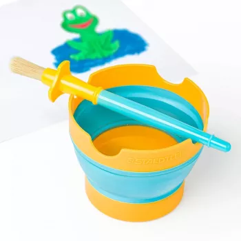 Vaso de agua Staedtler Noris junior BK 8767 40 BK para acuarela, negro