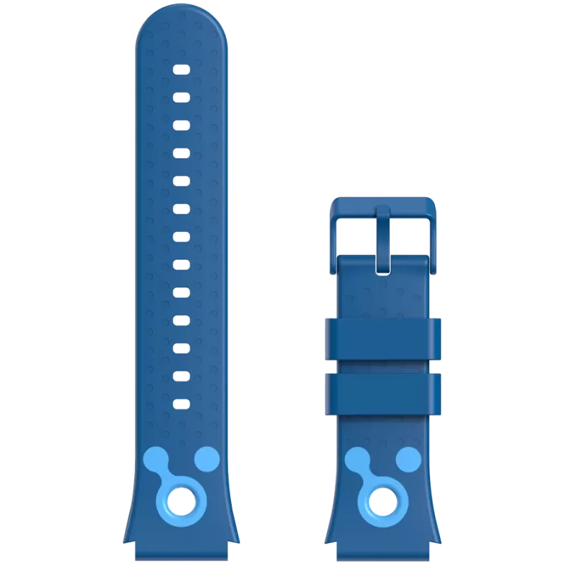 Reloj infantil Canyon ZEFIR KW-49 E-SIM 4G GPS WiFi vídeo música juegos aprender inglés, azul