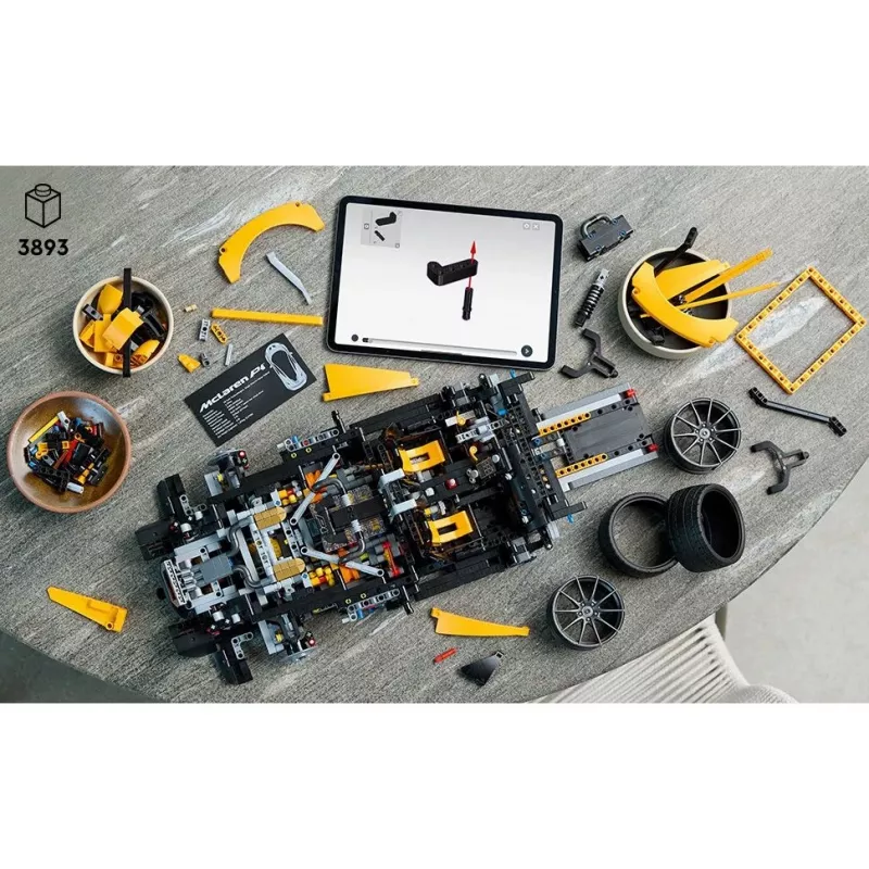 LEGO Technic 42172 McLaren P1 Set de coche modelo para adultos