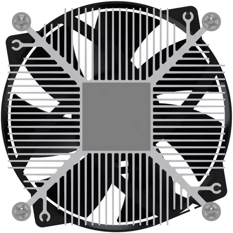 Disipador de CPU EKL 22225, zócalo LGA 17XX / 1851, 92 mm PWM 65 W TDP (22210021025)