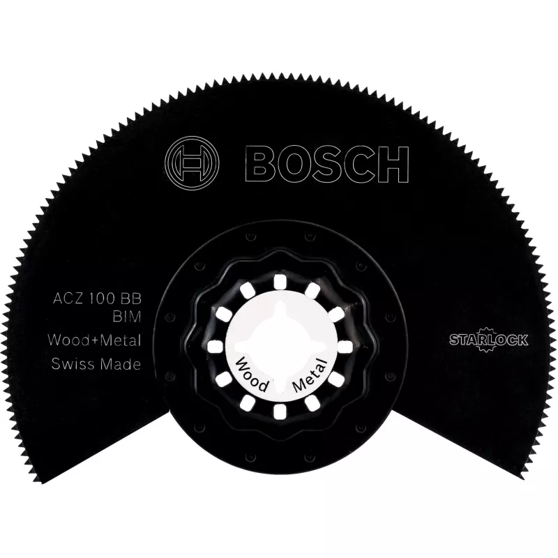 Hoja de sierra segmentada Bosch Professional ACZ 100 BB, 100 mm, bimetal (BIM), pack de 10