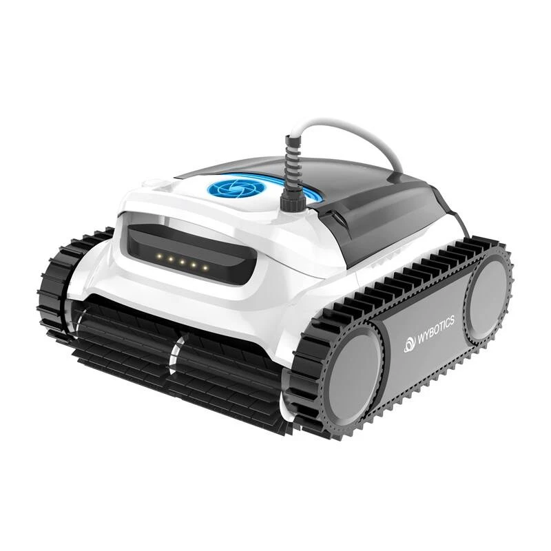 Robot limpiafondos con cable Wybot M1C con potencia de succión eficiente y navegación sencilla