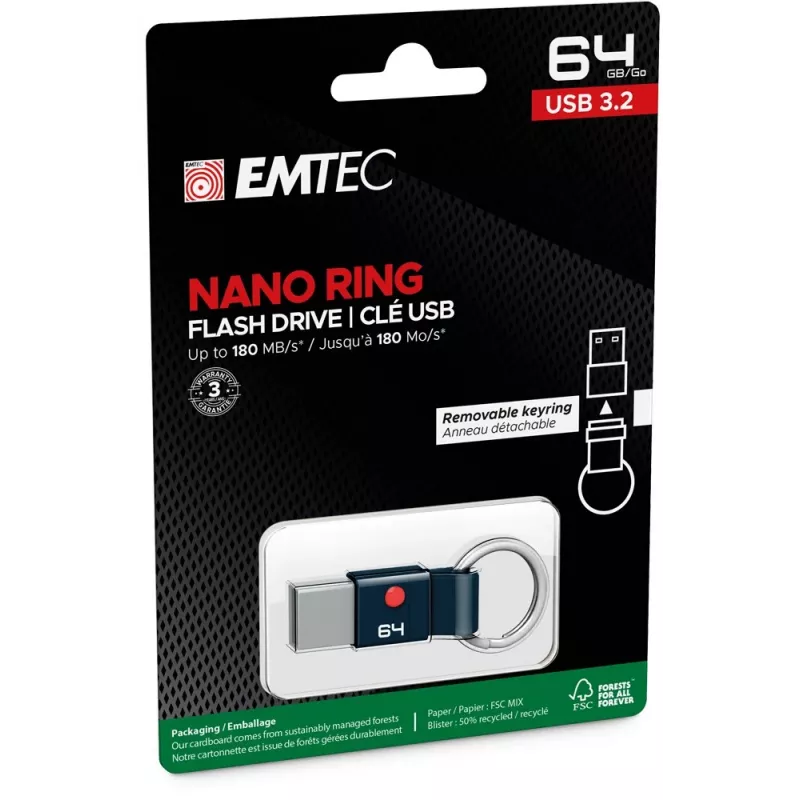 Memoria USB Emtec 64GB USB3.2 T100