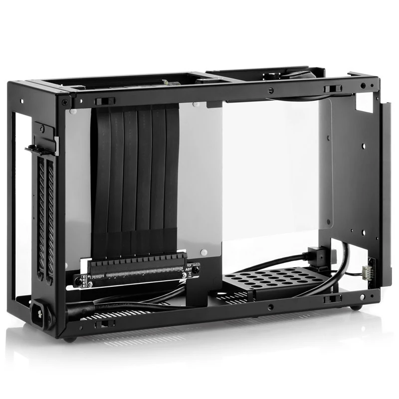 DAN Cases A4-SFX V4.1 - Plata + Alpenföhn Negro Ridge - 120 mm