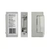 Cerradura electromagnética QOLTEC 52459 12V simétrica con memoria y bloqueo
