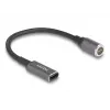 Cable de alimentación DeLOCK 80781 0,15 m USB-C 8-Pin 20 V