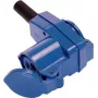 Conector hembra CEE acodado 250 V 16 A con toma Schuko integrada AS Schwabe 60474