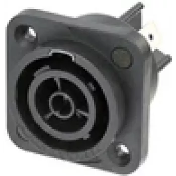 Neutrik NAC3FPX-TOP - negro - poliamida - acero inoxidable - cobre - aleación de cobre - IP65 - 2,5 mm² (NAC3FPX-TOP)