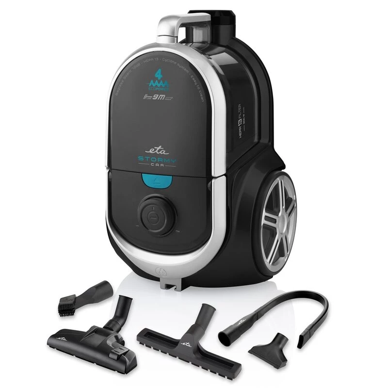 ETA | Aspiradora | ETA151790010 Stormy Car | Sin bolsa | Potencia 800 W | Volumen del depósito 2,2 L | Negra